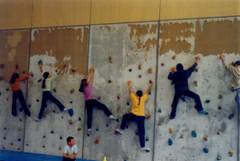 Mur escalade première tranche