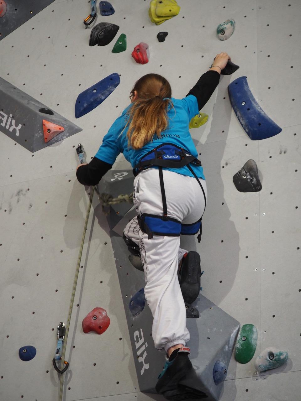 Visuel : Championnat du Haut-Rhin UNSS ESCALADE