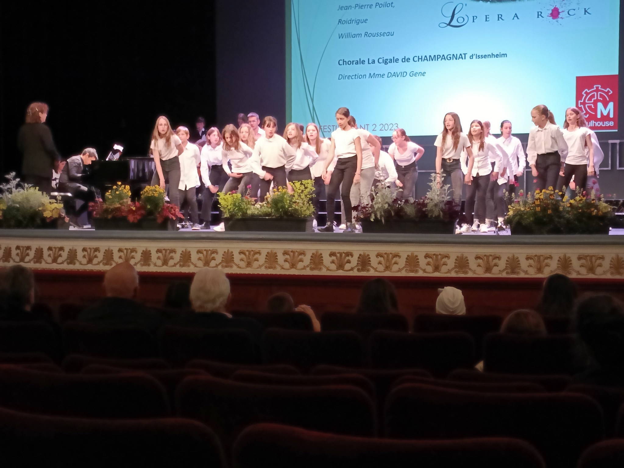 Visuel : Festival de Chants Scolaires des Scolaire