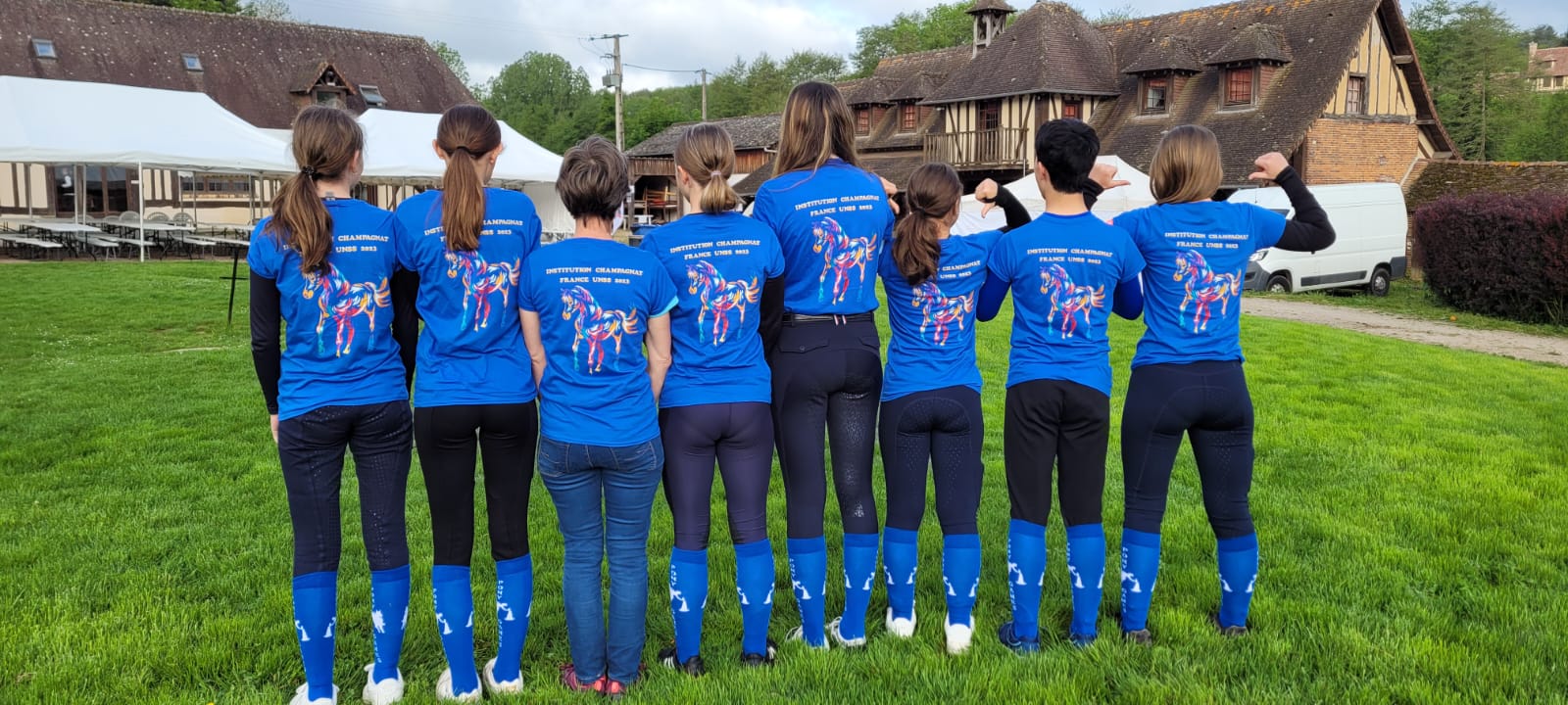 Visuel : Championnat de France UNSS dquitation