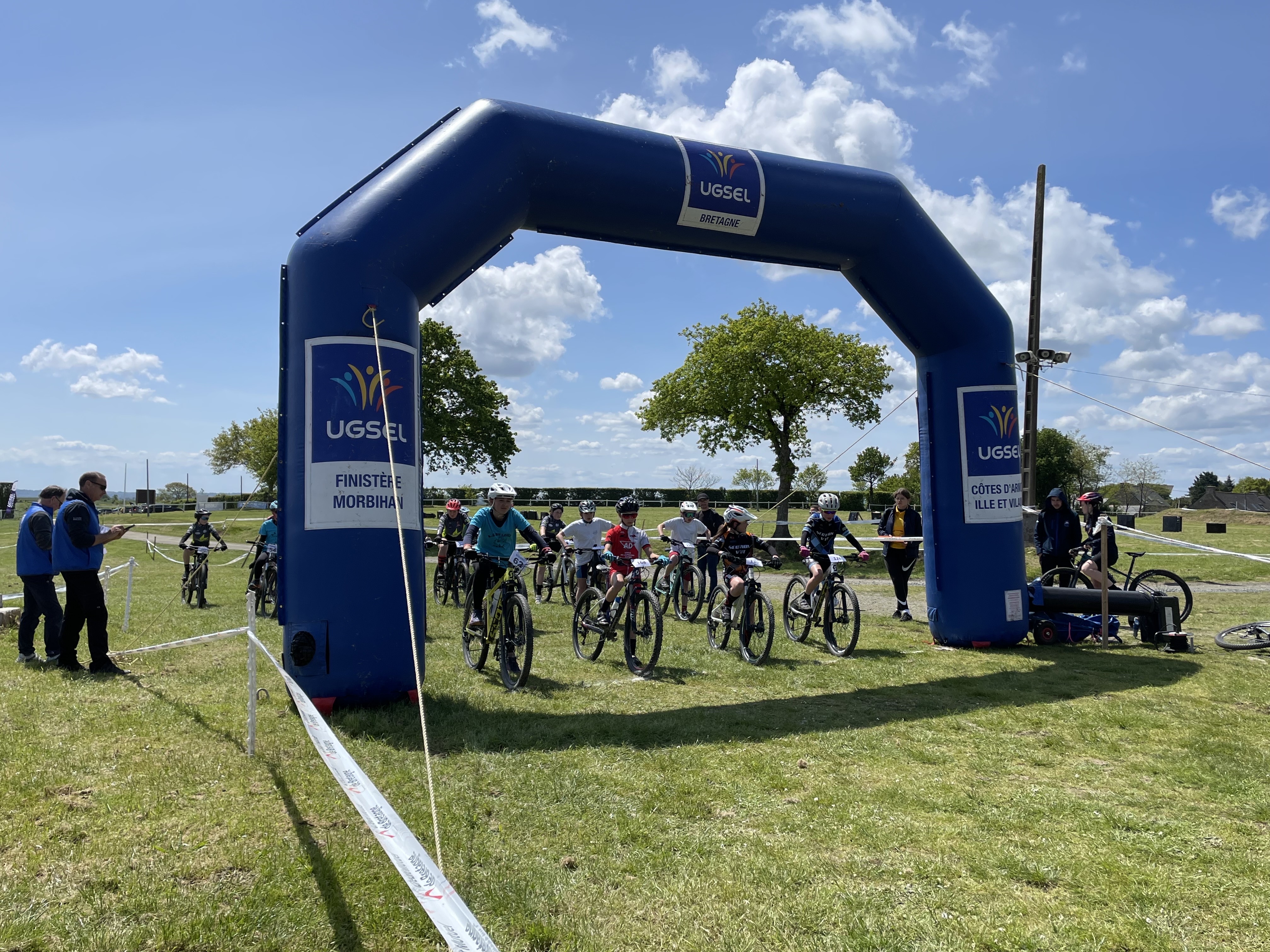 Visuel : Championnat de France VTT UGSEL 2023