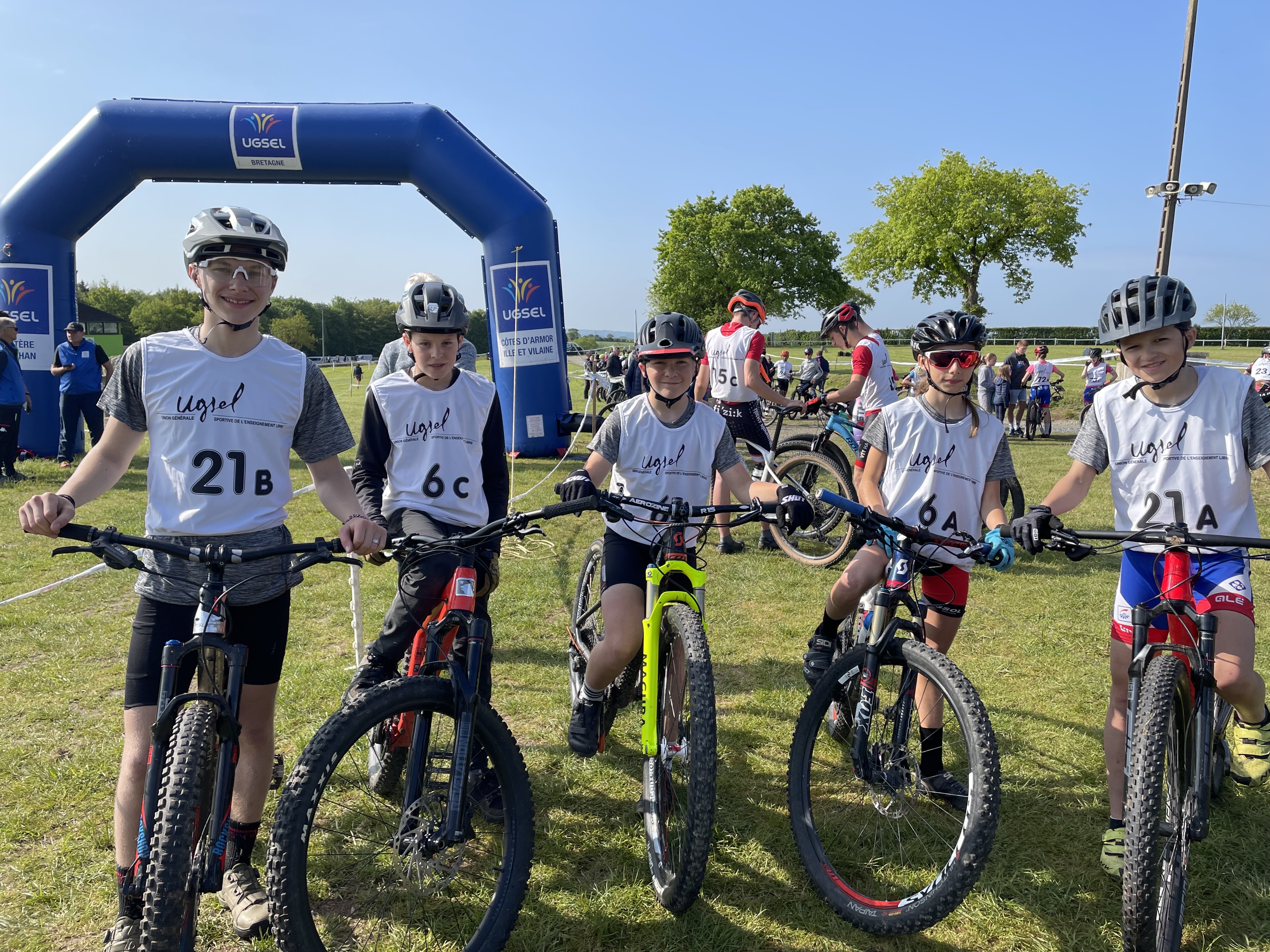Visuel : Championnat de France VTT UGSEL 2023