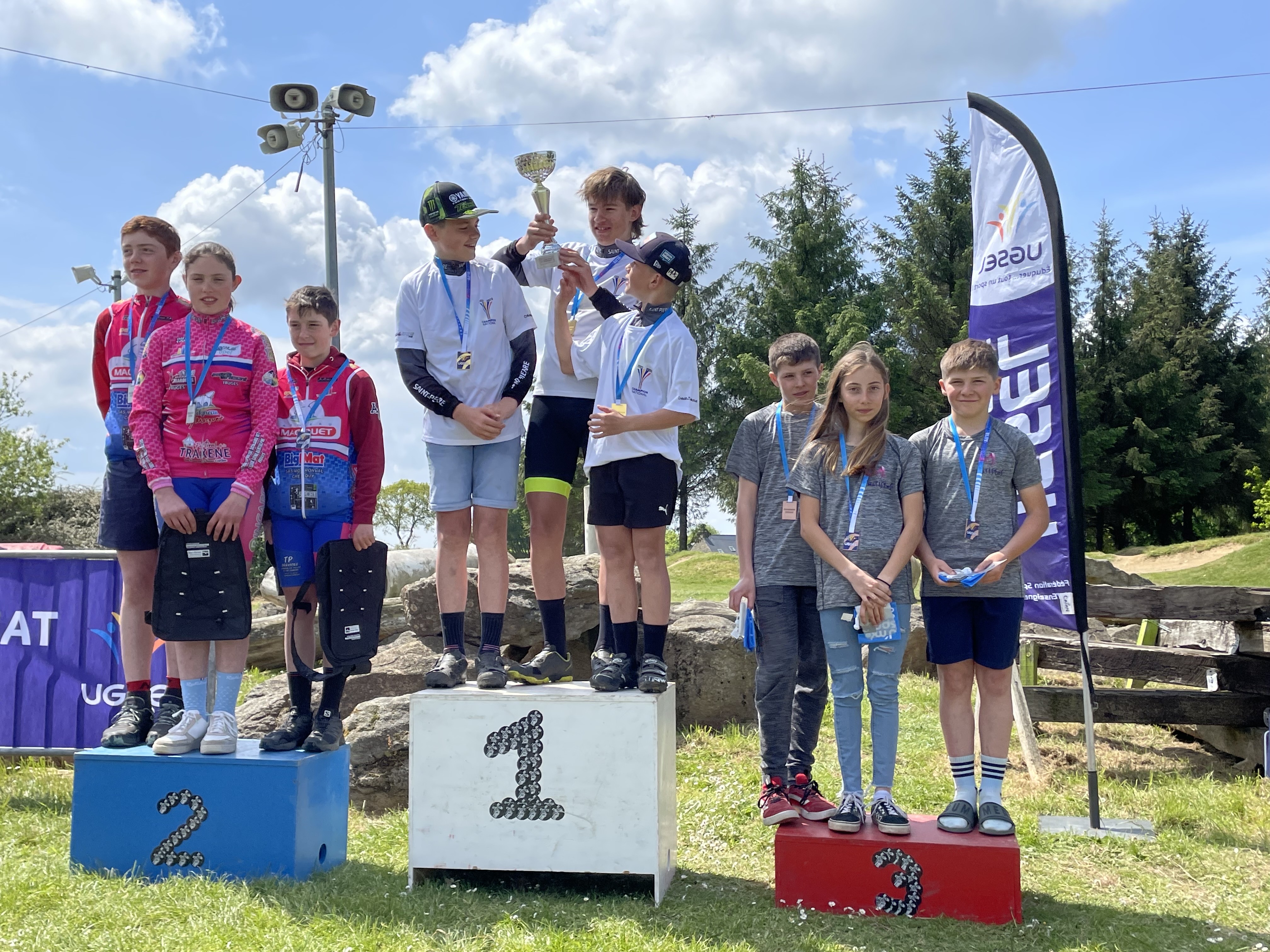 Visuel : Championnat de France VTT UGSEL 2023
