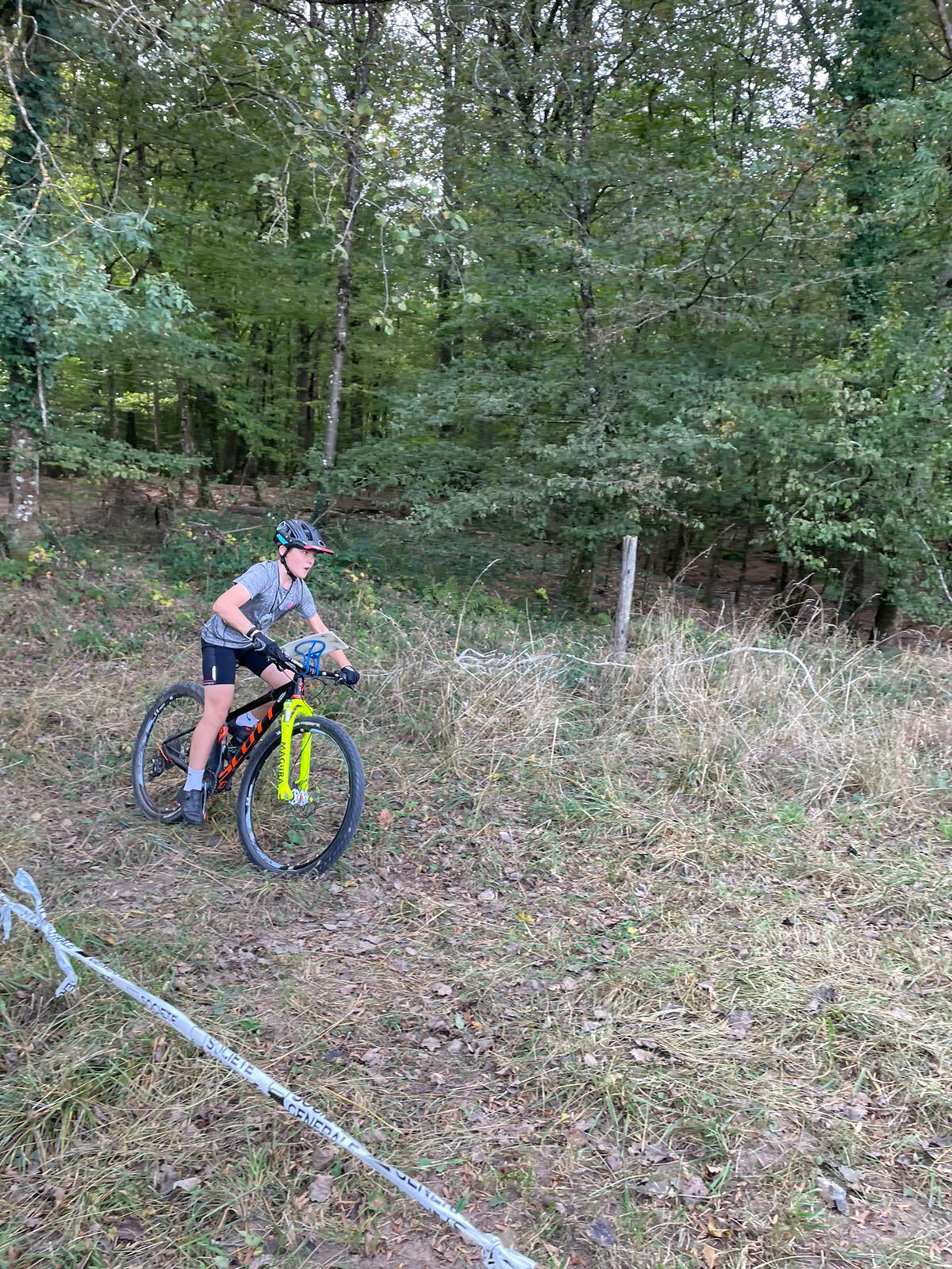 Visuel : UNSS VTT Hartmanswiller