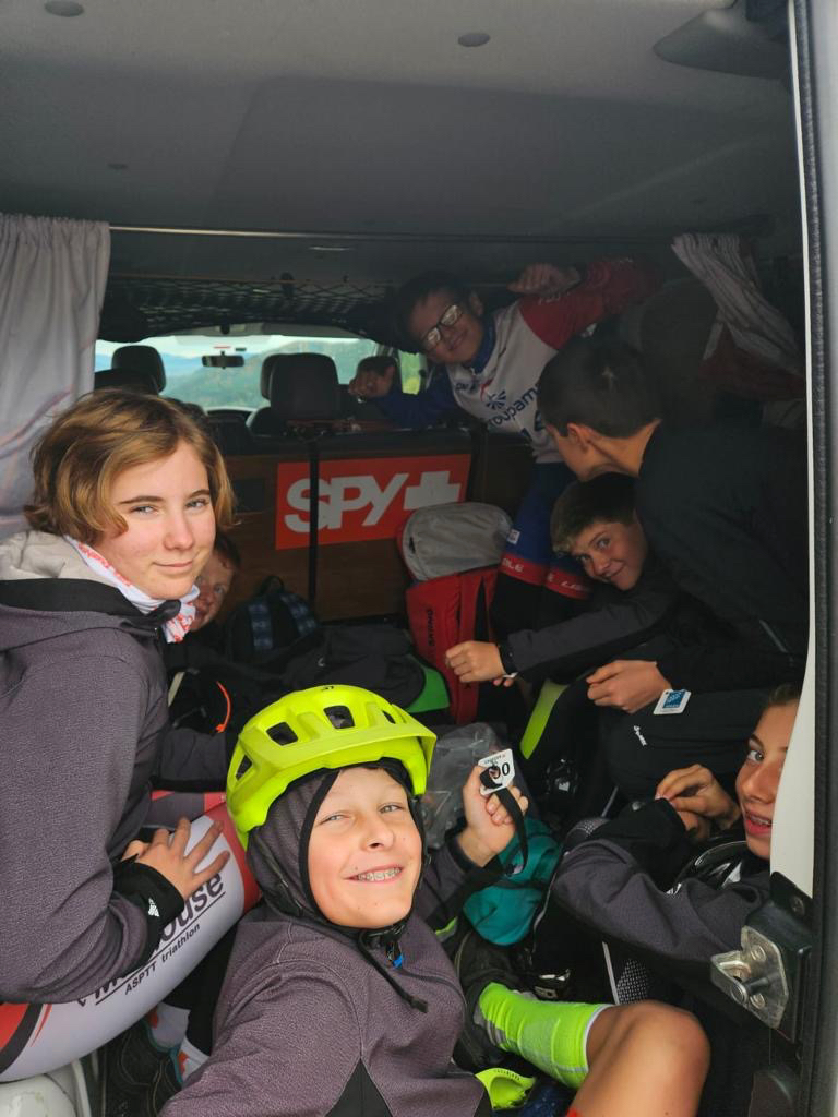 Visuel : UNSS VTT Saintes-Marie-Aux-Mines