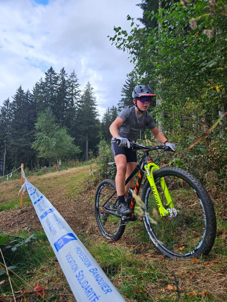 Visuel : UNSS VTT Saintes-Marie-Aux-Mines