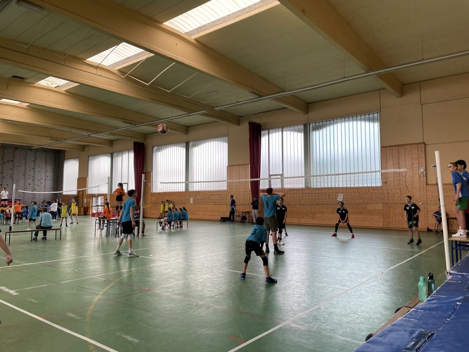 Visuel : Interdistricts UNSS de volleyball (suite et fin)