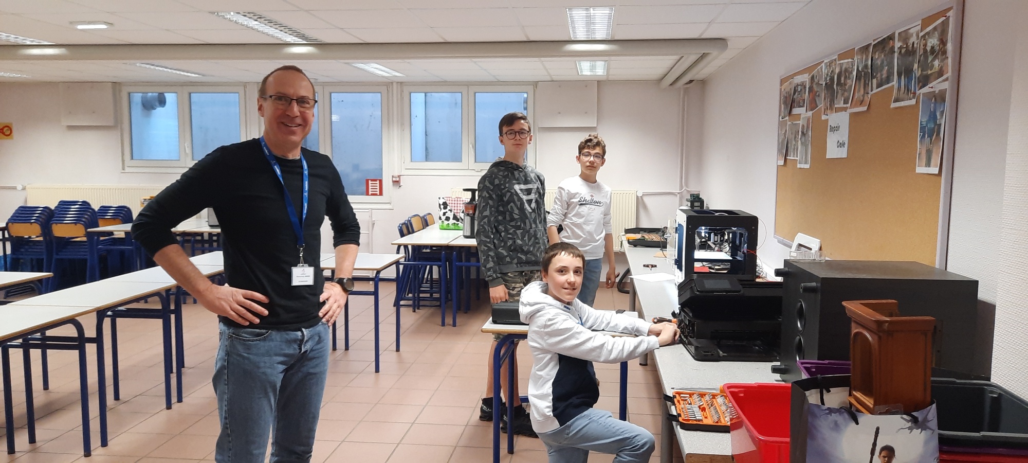 Visuel : Journe Portes Ouvertes au Collge Champagnat(suite)