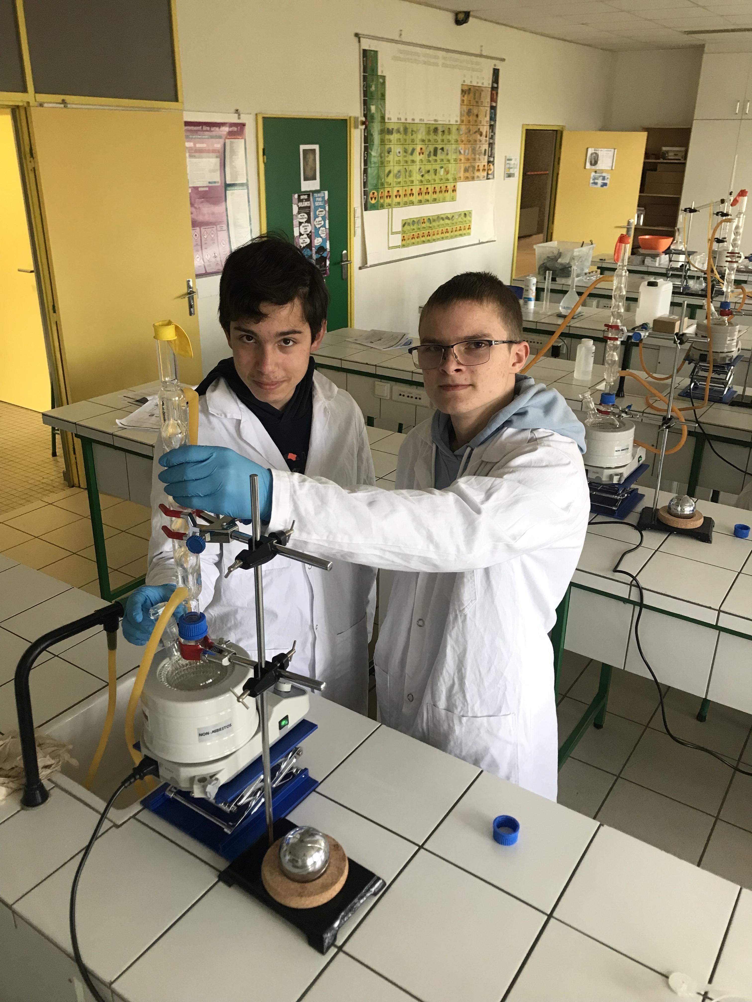 Visuel : Stage de russite pour les lves de 3me organis par M.GUEHAMA, professeur de sciences physiques et chimie