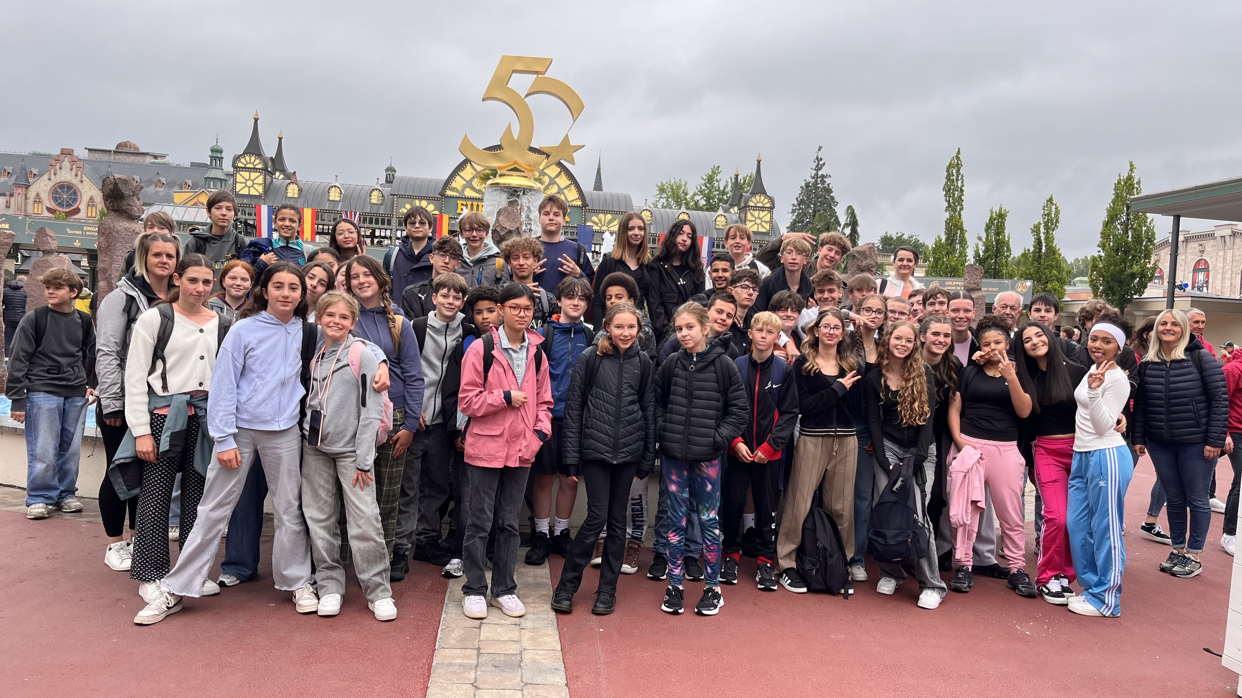 Visuel : Sortie Europa Park des 5B et 3F