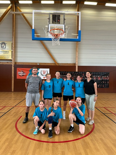 Visuel : UNSS Basket : les benjamines CHAMPIONNES D'ACADEMIE!!