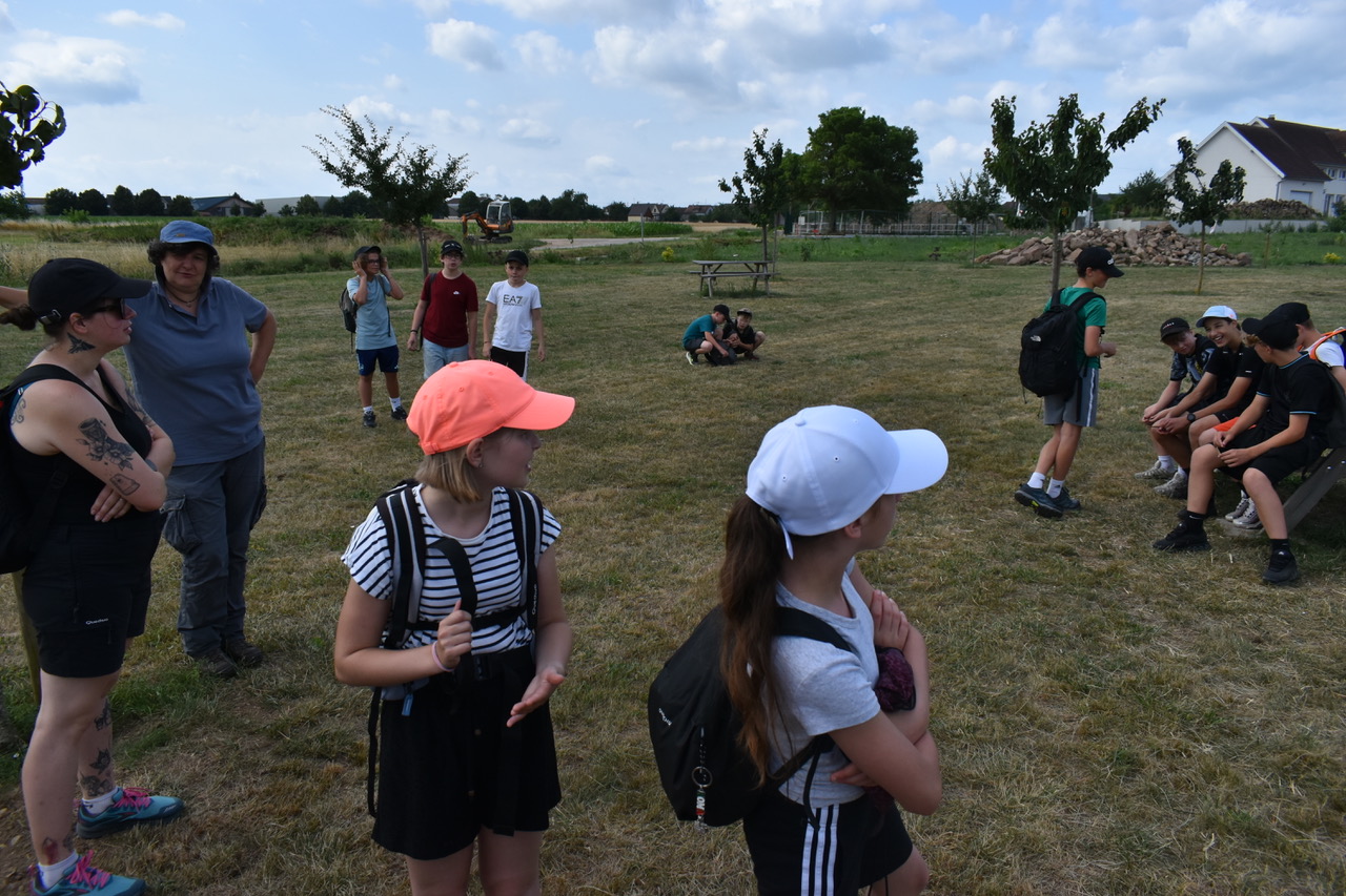 Visuel : Sortie de fin danne le 23 juin 2025 avec la classe de 5E et leur prof principale !