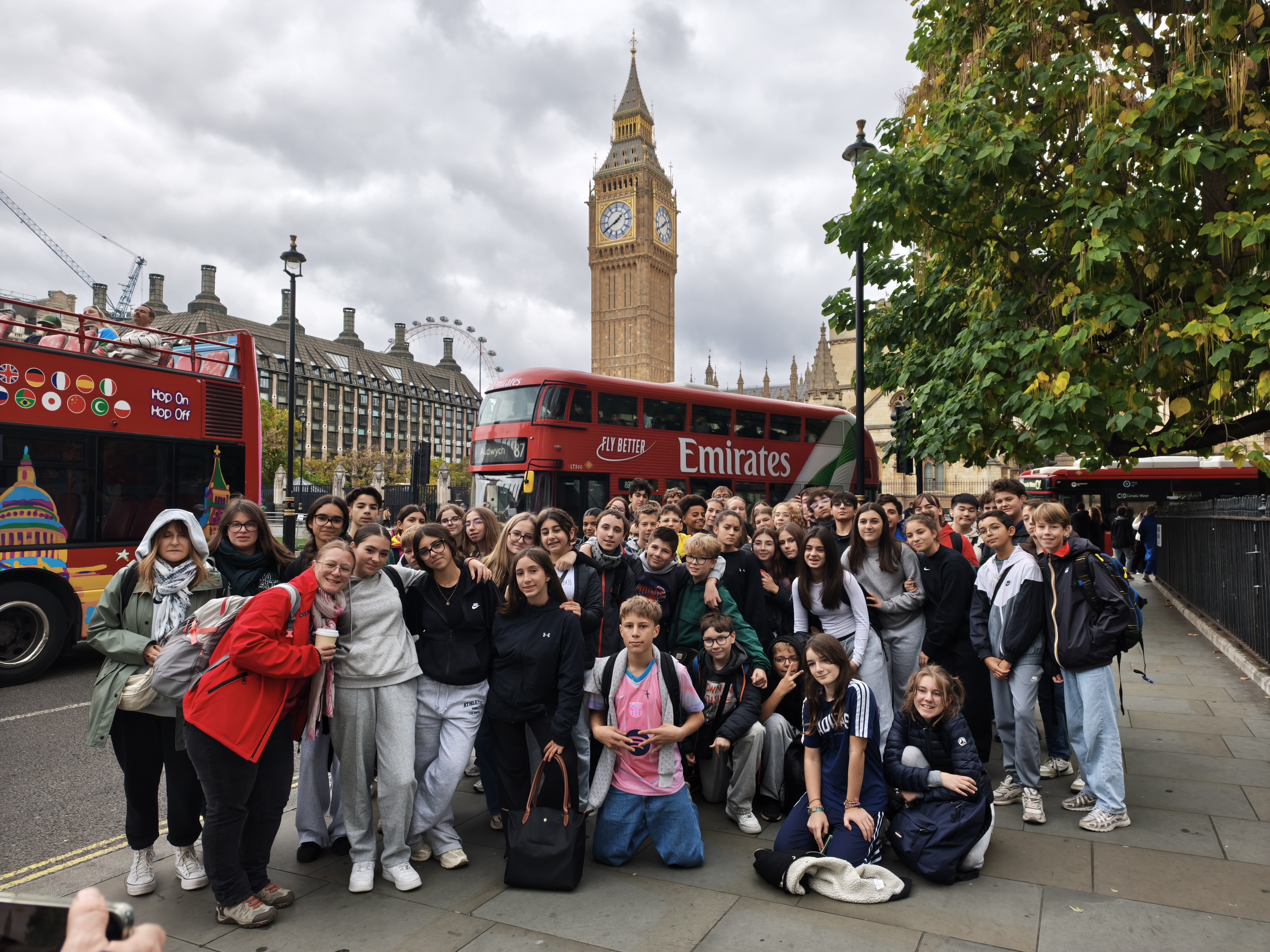 Visuel : Voyage à Londres pour les élèves de 4E et 3E