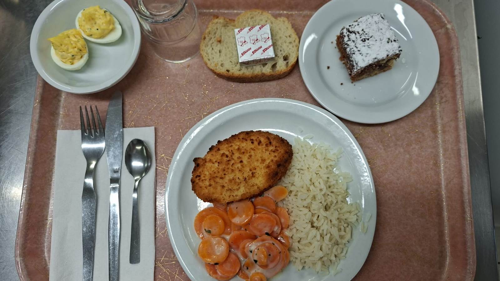 Visuel : Plateau type repas du jour