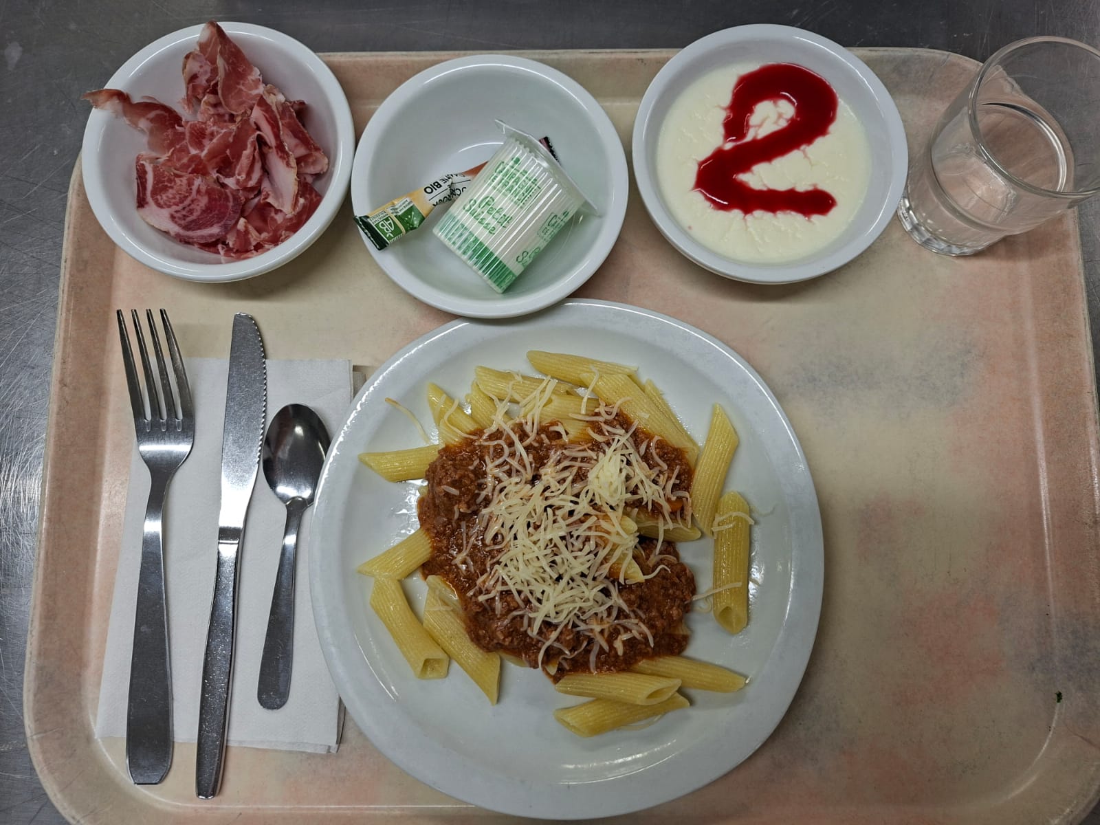 Visuel : Plateau type repas du jour