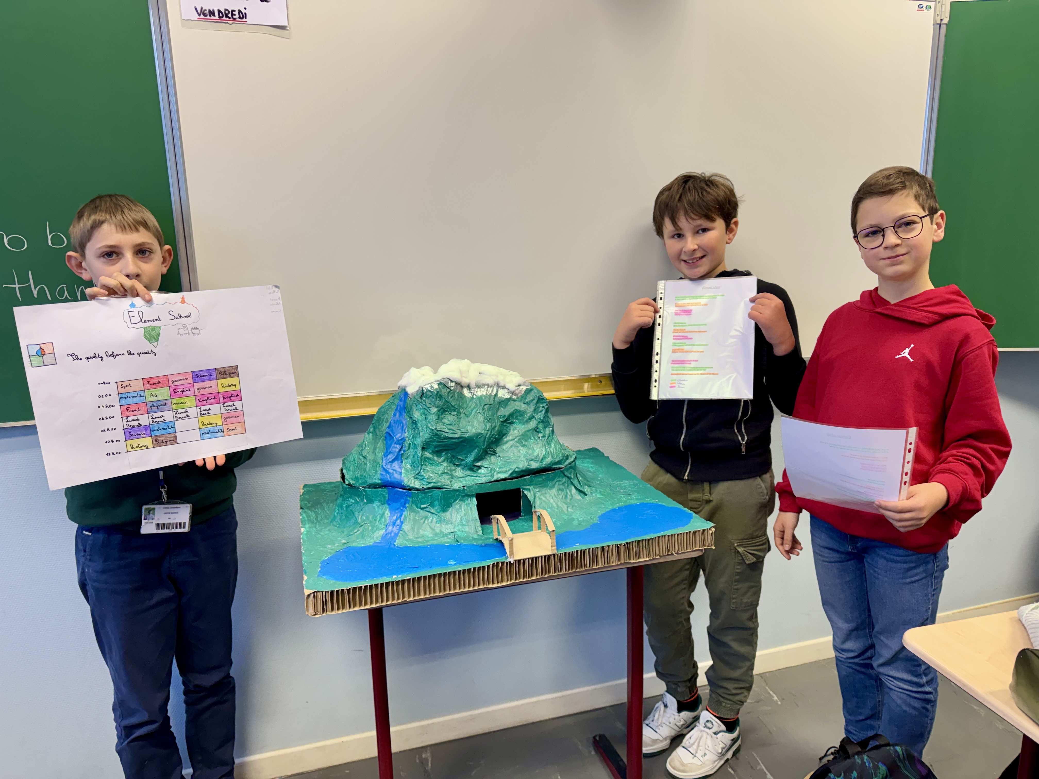 Visuel : The Weirdest School Ever des 6B