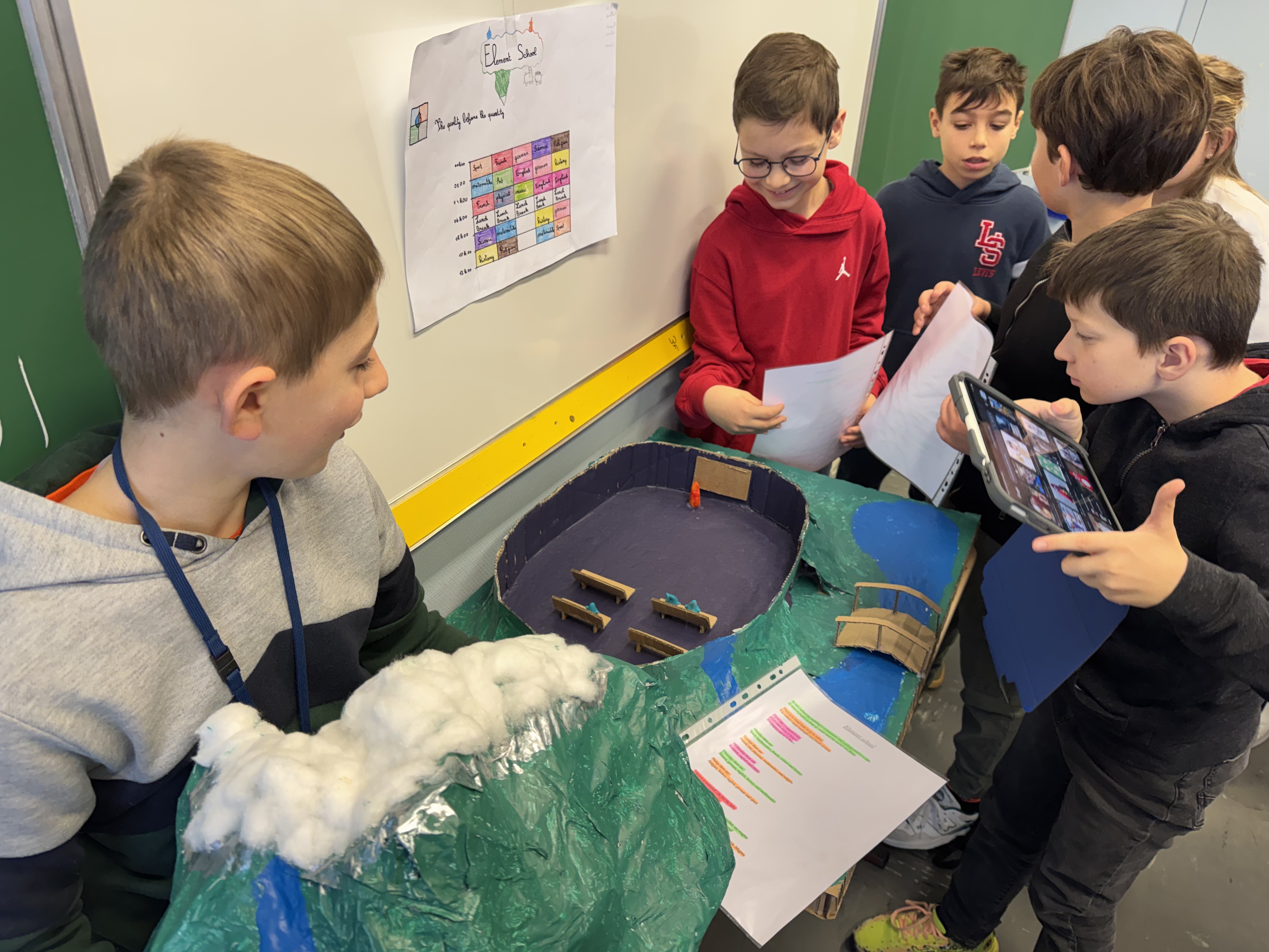 Visuel : The Weirdest School Ever des 6B