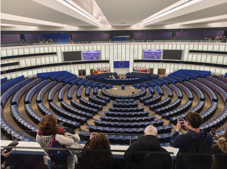 Visuel : Sortie au Parlement Europen et au March de Nol de Strasbourg pour les 4A et 4E