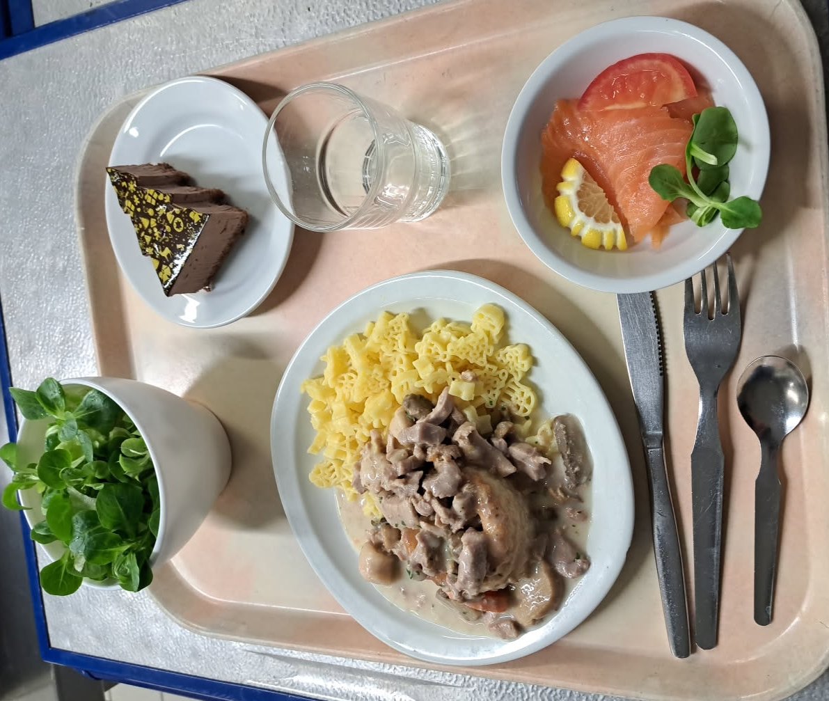 Visuel : Plateau type repas du jour