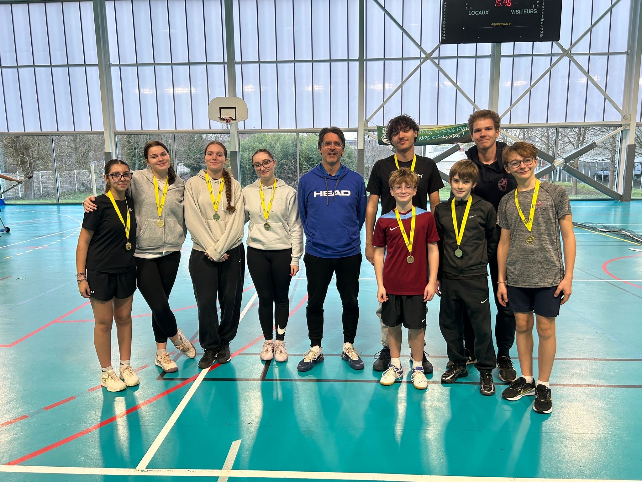 Visuel : UNSS SHORTENNIS