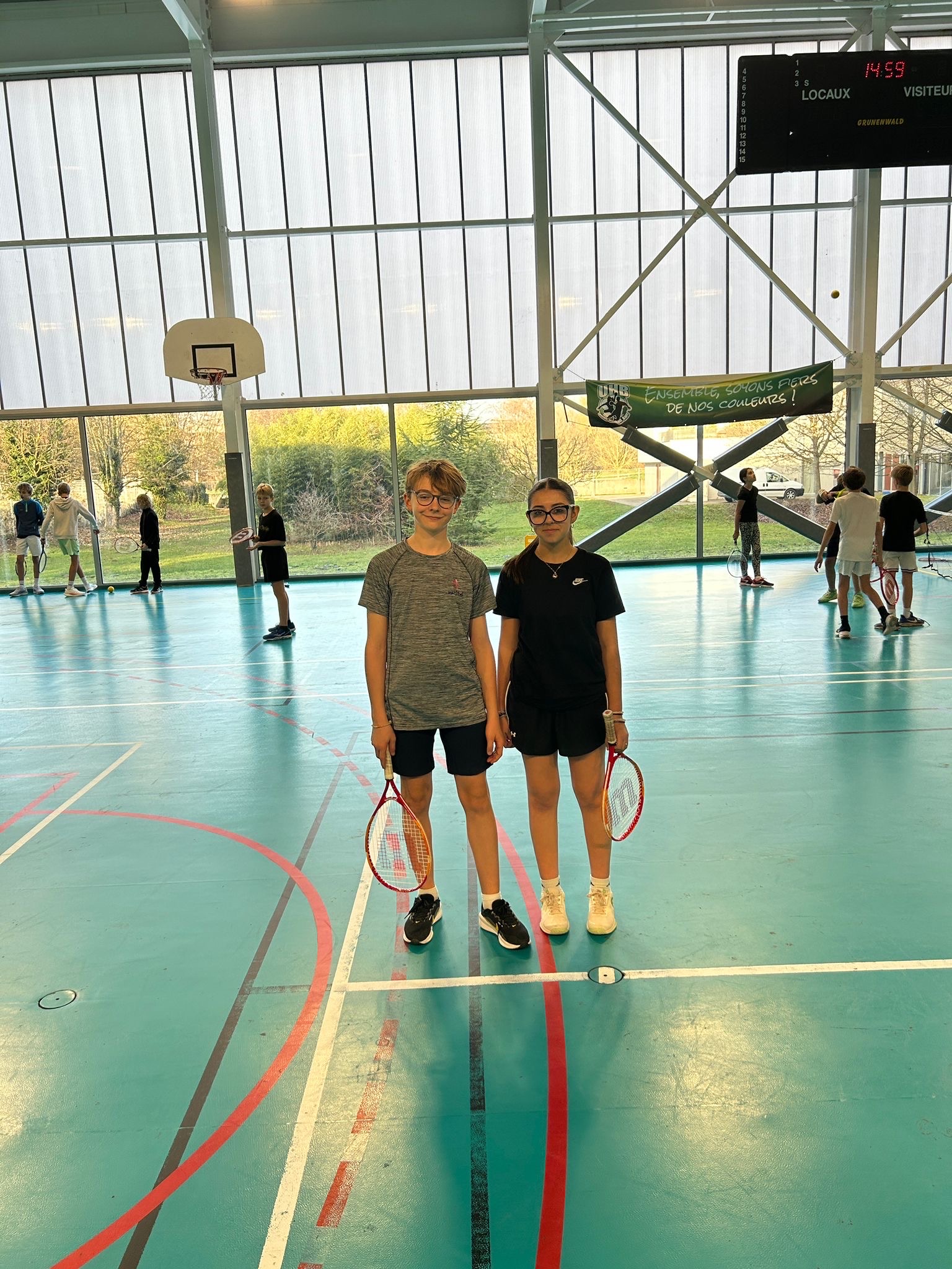 Visuel : UNSS SHORTENNIS