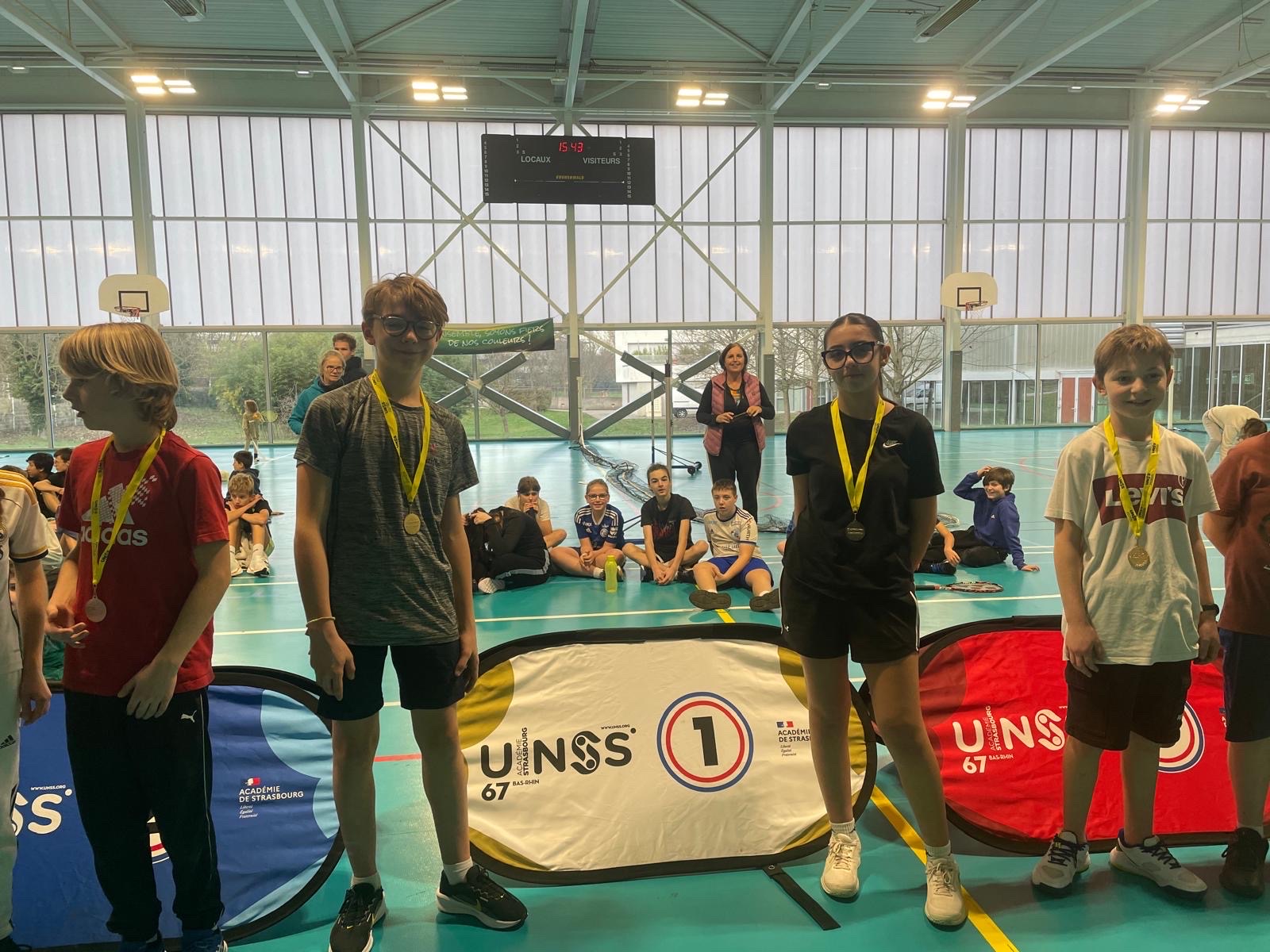 Visuel : UNSS SHORTENNIS