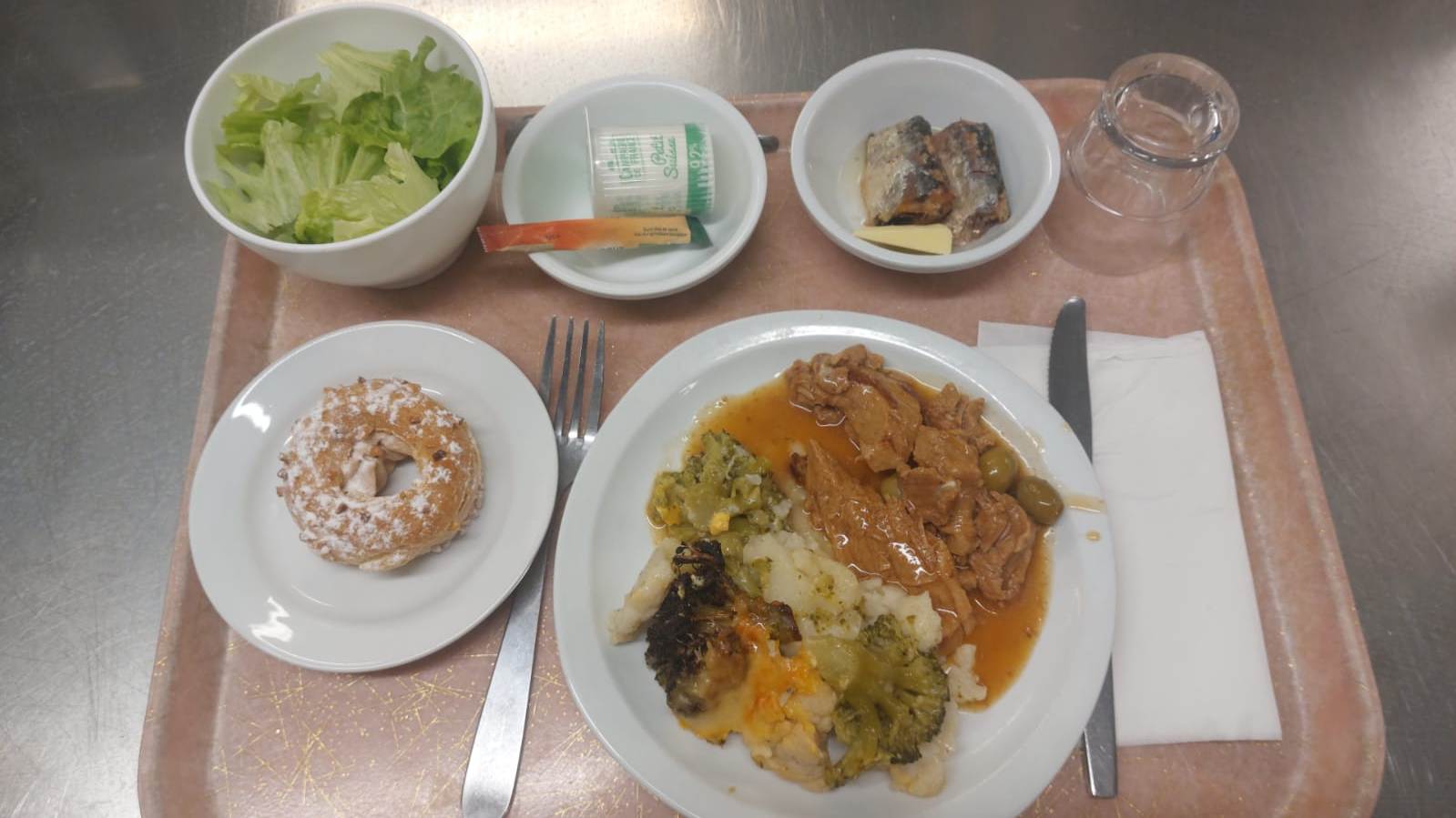 Visuel : Plateau type repas du jour