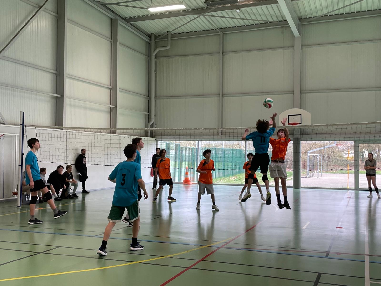 Visuel : UNNS VOLLEY ET BASKET MARS 2026