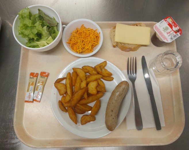 Visuel : Plateau type repas du jour