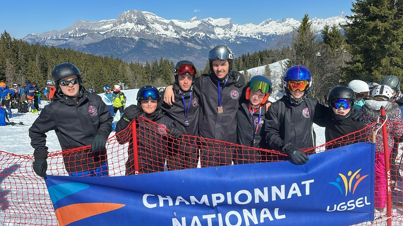Visuel : UGSEL SKI 2026 : championnat de France