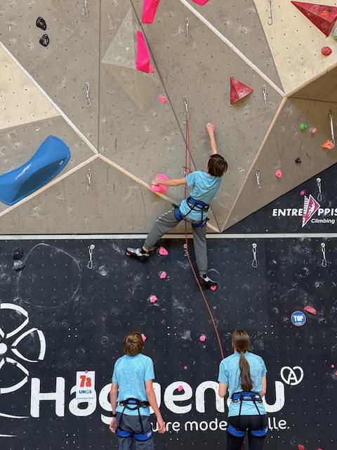 Visuel : UNSS ESCALADE : Championnat d'acad�mie