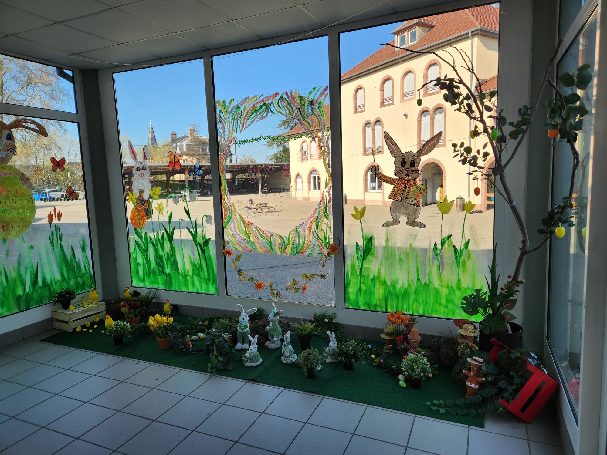 Visuel : D�corations de P�ques pour l'�cole