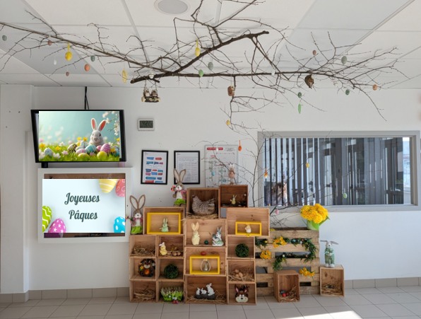 Visuel : D�corations de P�ques pour l'�cole