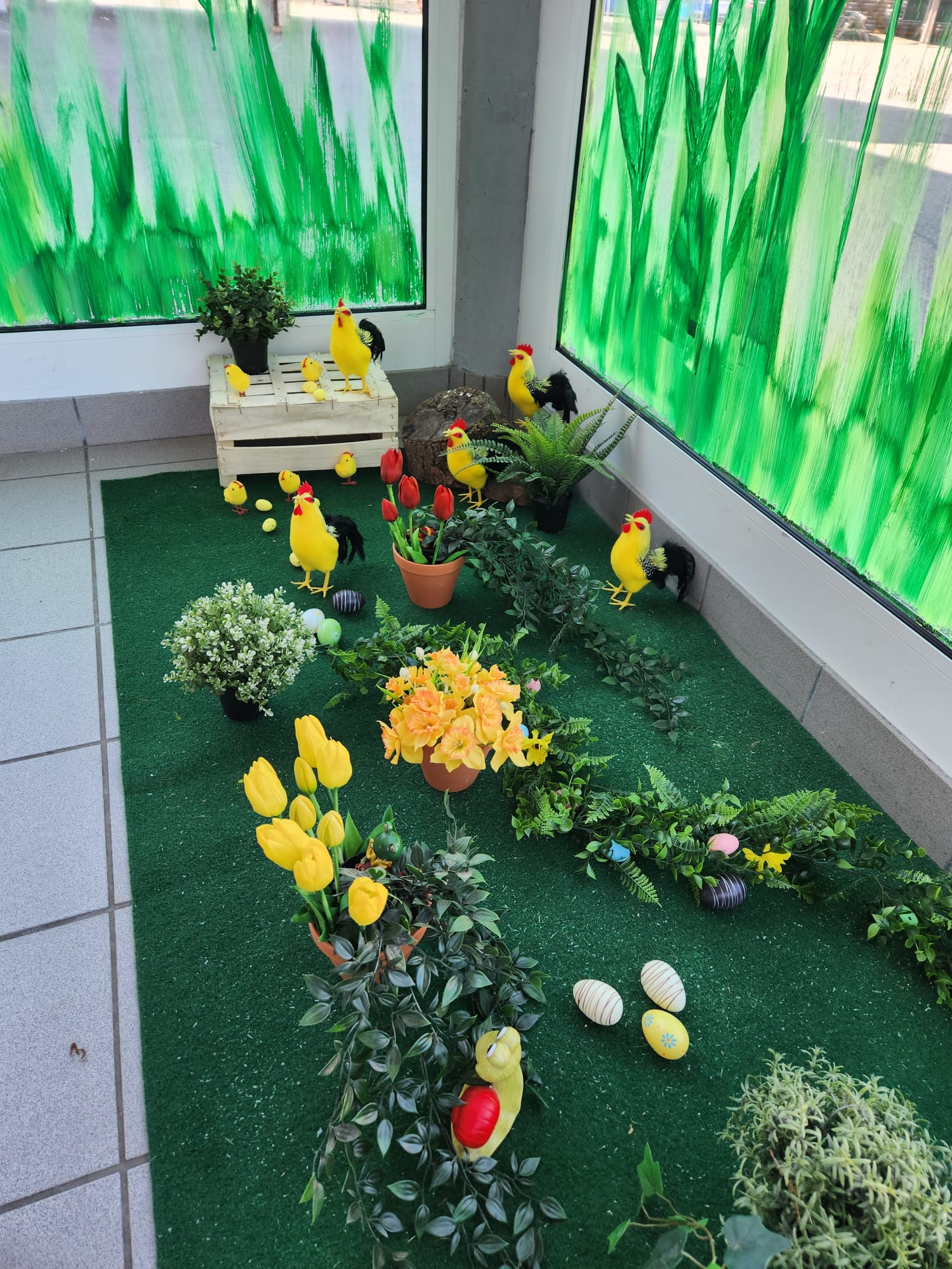 Visuel : D�corations de P�ques pour l'�cole