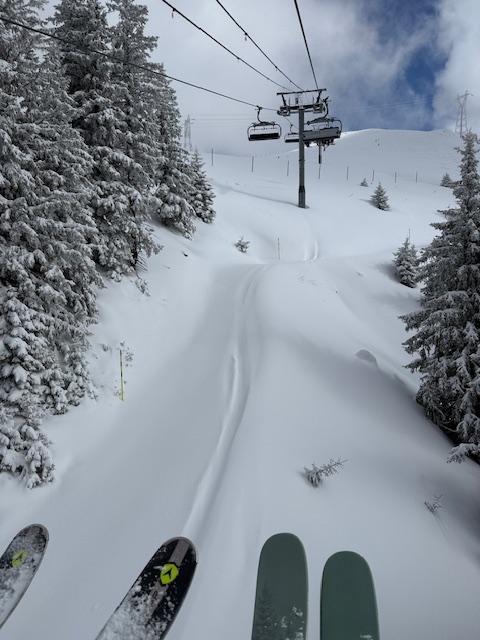 Visuel : Classe de neige des �l�ves de 5B et de 5G