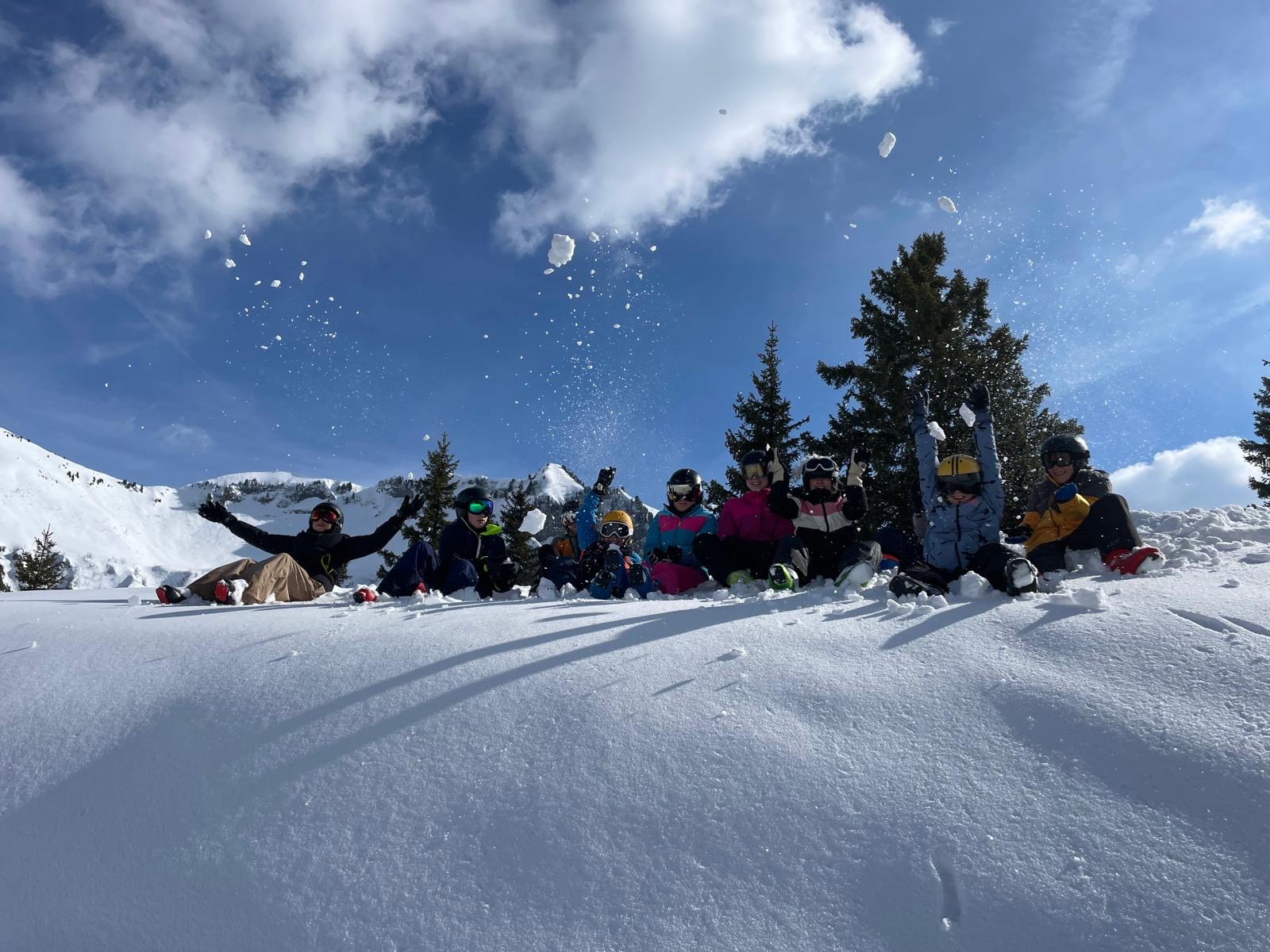 Visuel : Classe de neige des �l�ves de 5B et de 5G (suite et fin)