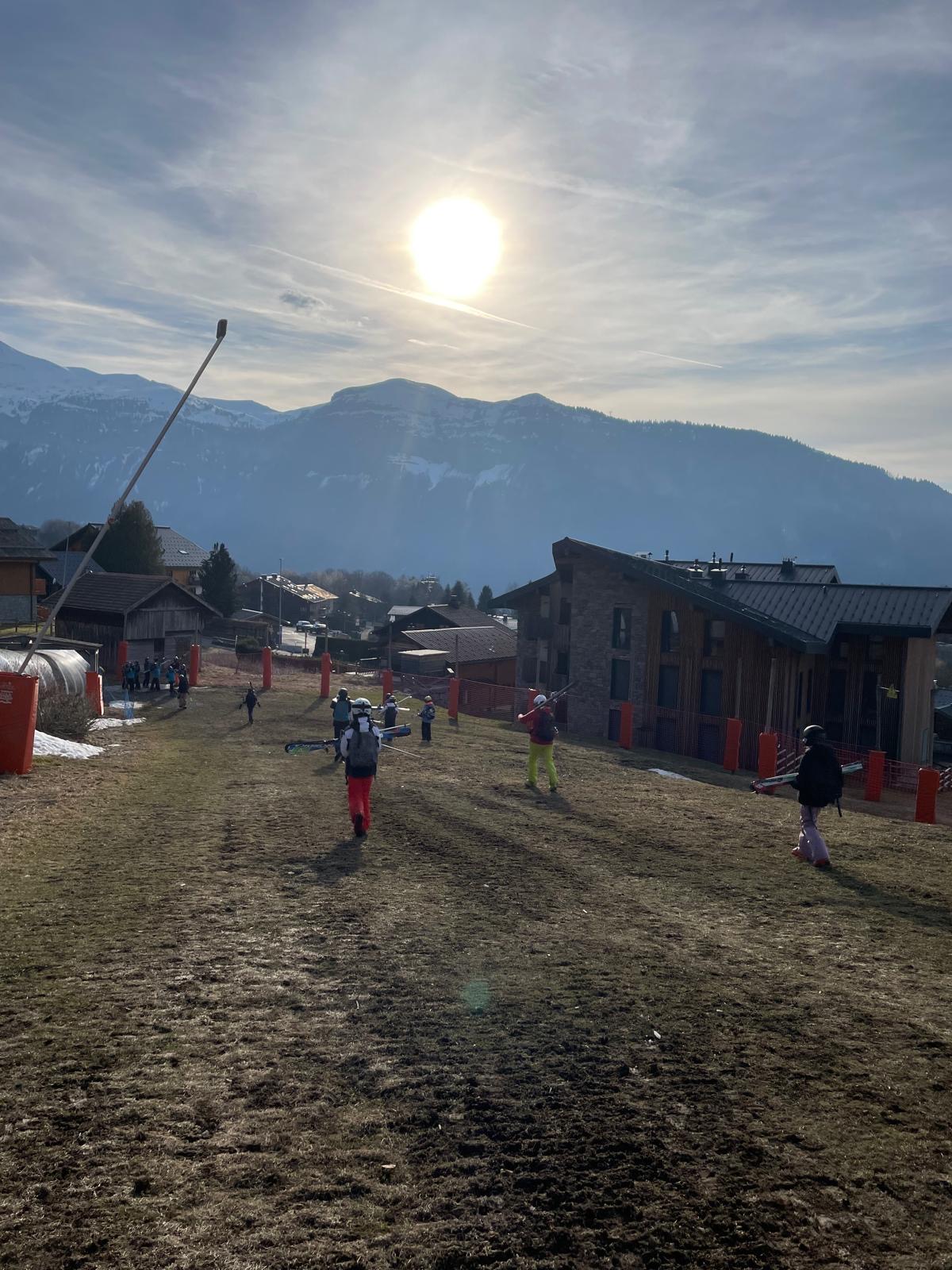 Visuel : Classe de neige des �l�ves de 5B et de 5G (suite et fin)